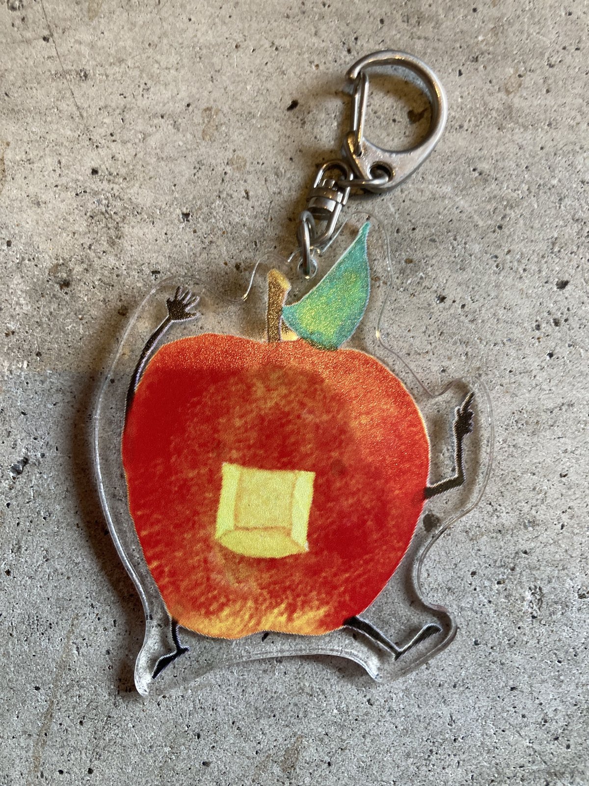 りんごくん アクリルキーホルダー | elicafe stores