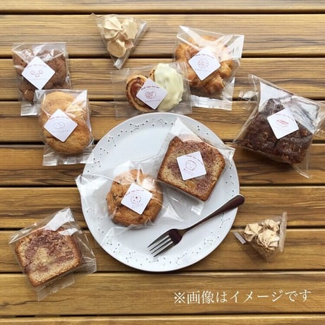 [2024.03.21発送]elicafe bake BOX[りんご焼菓子 詰め合わせ]