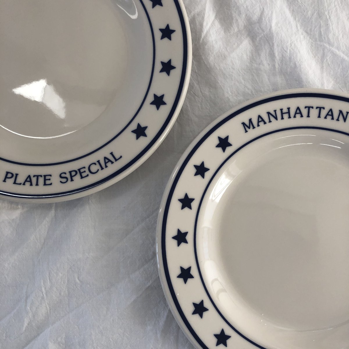 FISHSEDDY】MANHATTAN BLUE PLATE | All Good Days