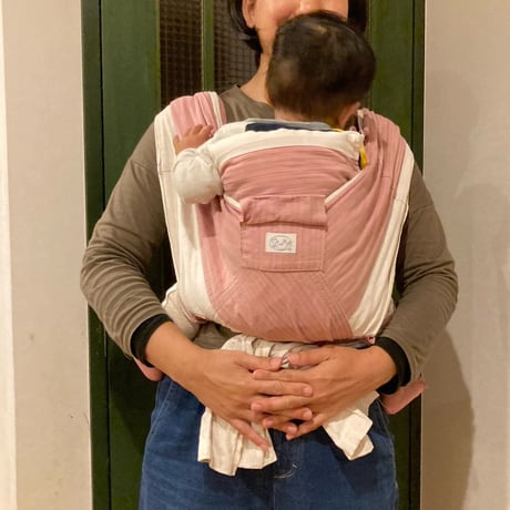 おんぶりん 生地お持ち込み】おんぶリン綿麻ダンガリー | だっこリンくらぶ