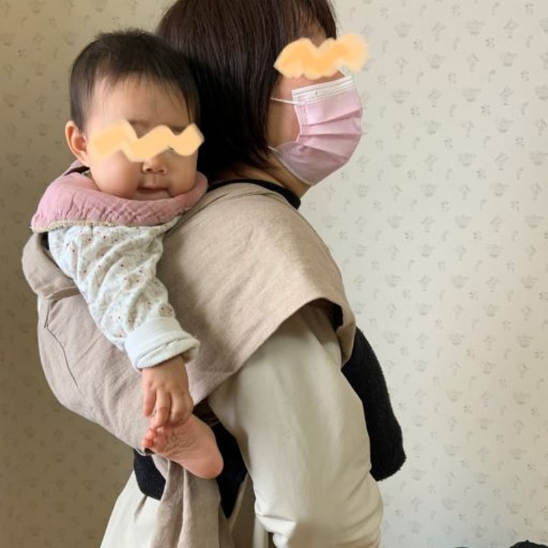 仕上がり品】おんぶリン綿麻サハラ | だっこリンくらぶ