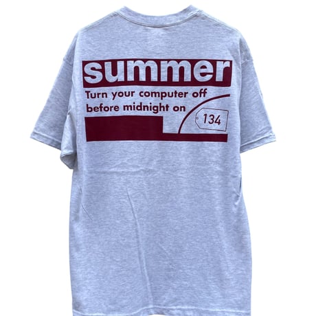 summer / sunday brunch TEE / Ash×Crimson