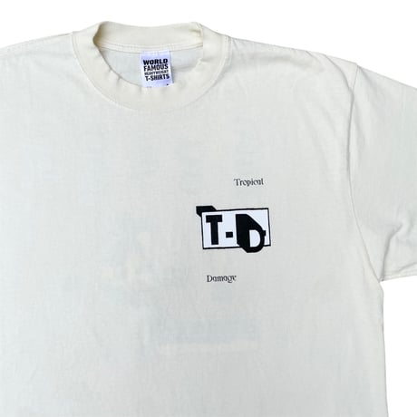 TROPICALDAMAGE / T.D TEE / Color/Cream