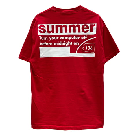 summer / watermelon TEE / RED
