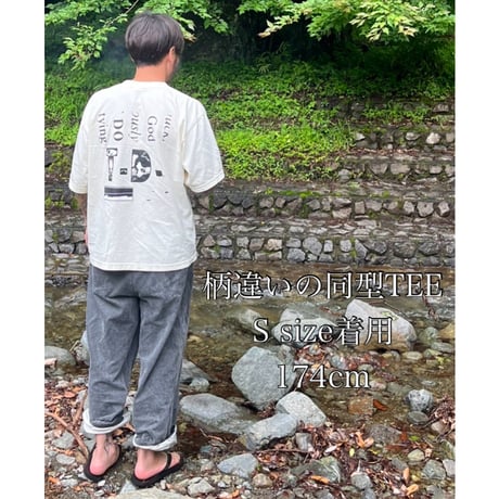 TROPICALDAMAGE / HOTMIX TEE  Color/Cream