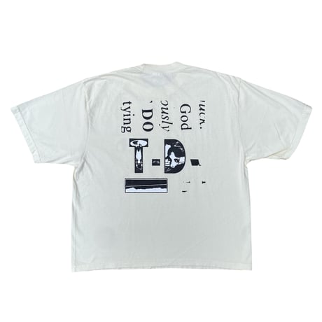 TROPICALDAMAGE / T.D TEE / Color/Cream