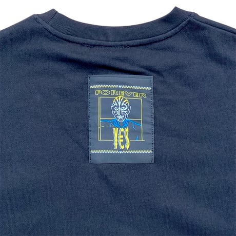 FOREVER YES / LOGO CREW SWEAT