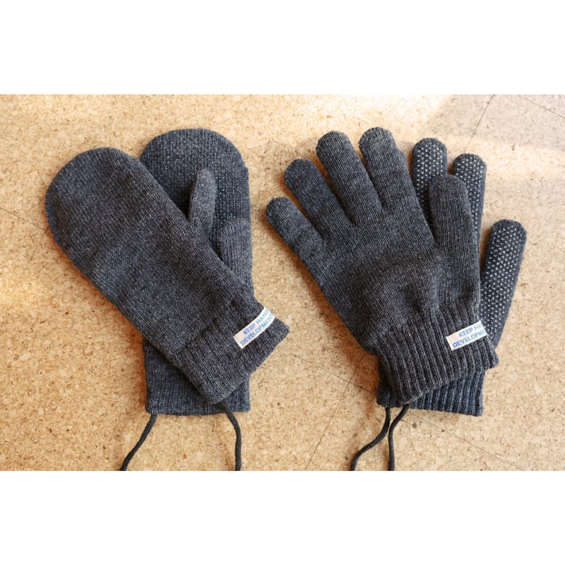 NOROLL / USUALLY MITTEN/GLOVE / ASPHALT(GREY) |