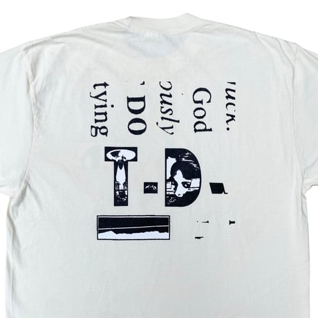 TROPICALDAMAGE / T.D TEE / Color/Cream