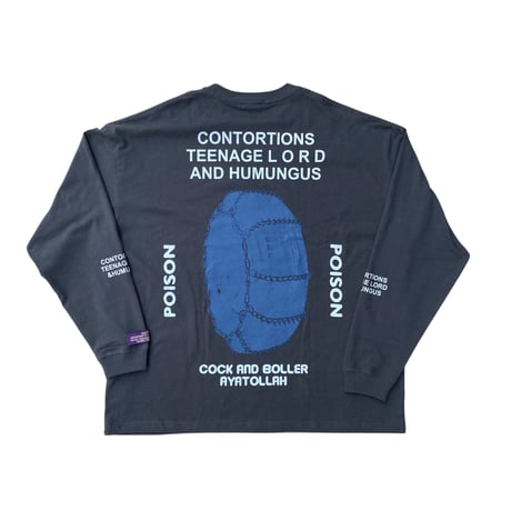 HOAX PRODUCTS™︎ / Humungus L/S Tee / Charcoal