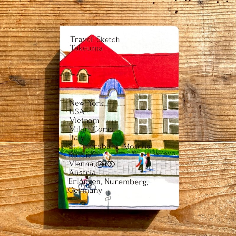 画集『TRAVEL SKETCH』／タケウマ | 1003 ONLINE STORE
