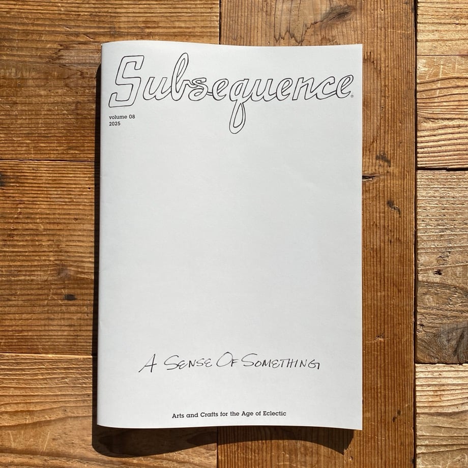 Subsequence Magazine Vol.08 | 1003 ONLINE STORE