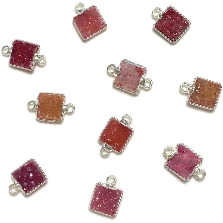 ドゥルージーピンクアゲート ハート ドゥルージーピンクアゲート ハート