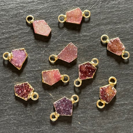 ドゥルージーピンクアゲート ハート ドゥルージーアゲート（めのう）ハートa | BodhiTree