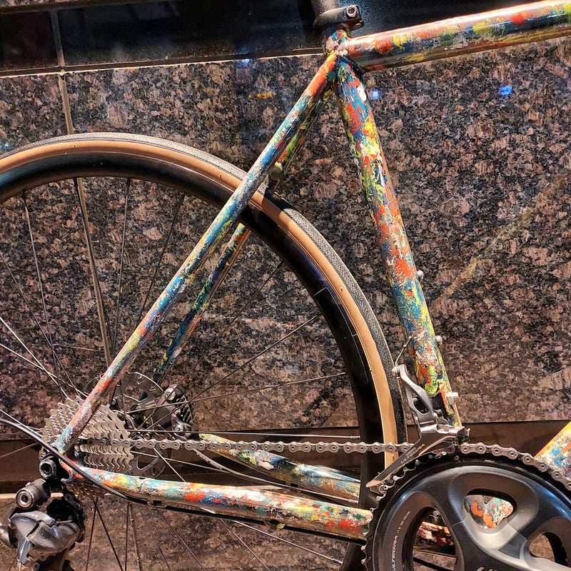 45万円分⭐美品ディスクロードバイク⭐世界で1点物☆ニューヨーク