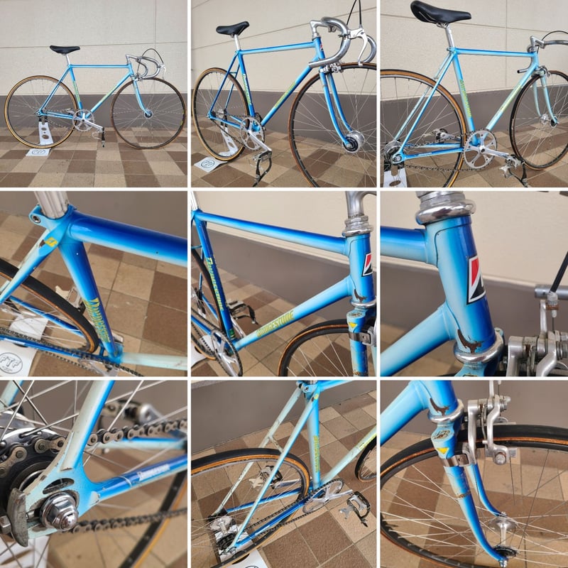 競輪選手実使用】ブリヂストン NJS ピスト 完成車 DURA-ACE/フルNJS