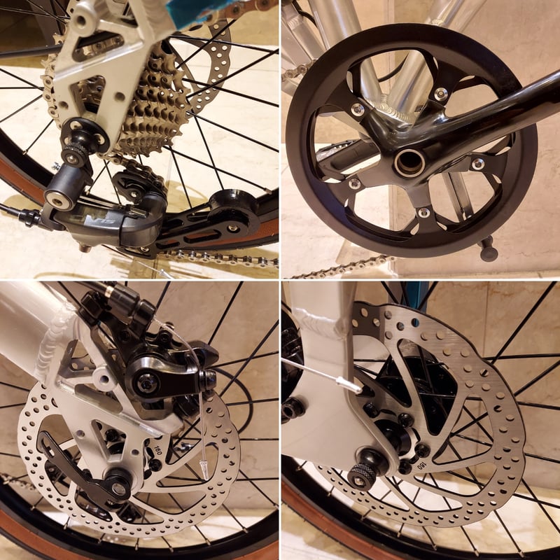 20万円新品Birdy型 折りたたみフォールディングバイク自転車 | Air