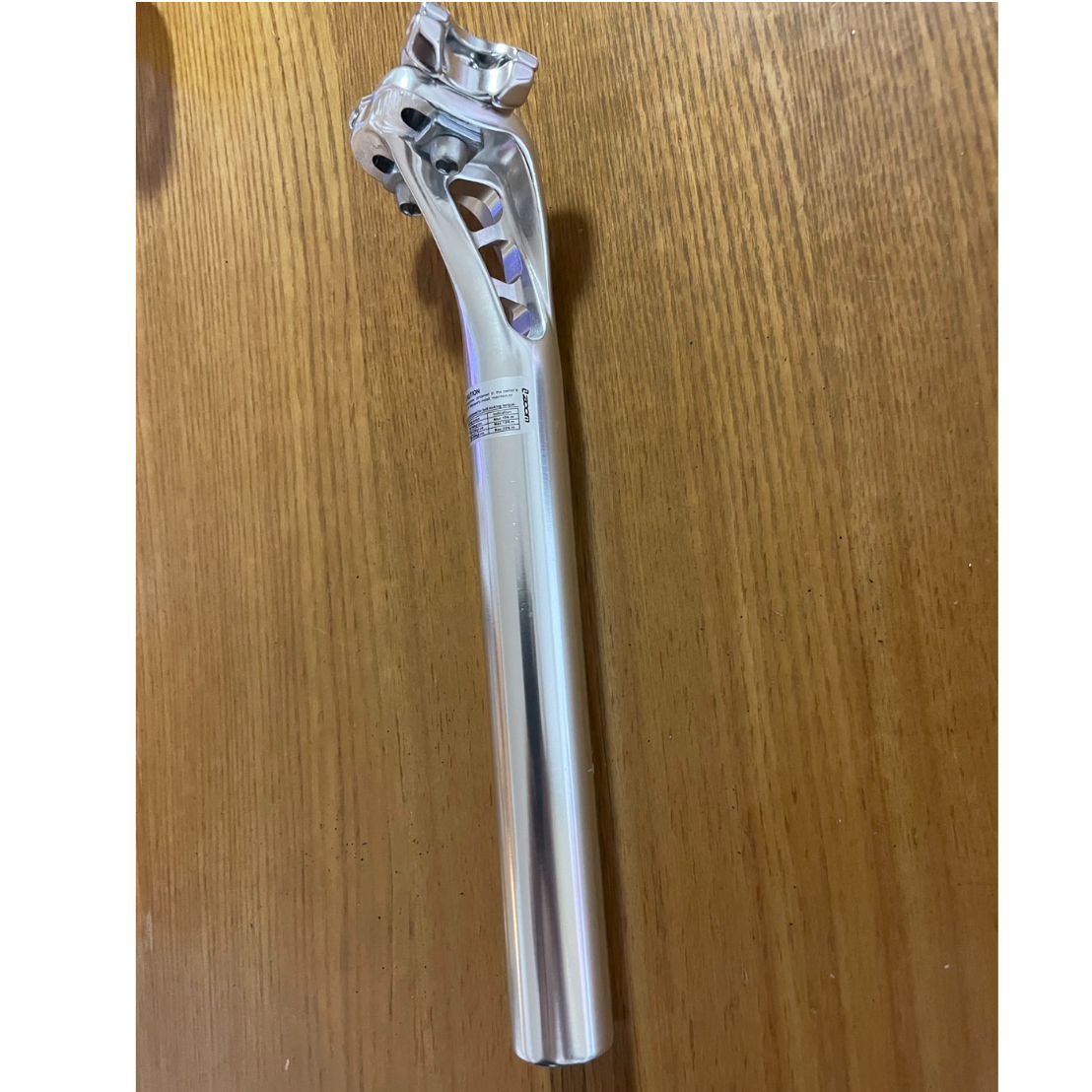 新品軽量シートポスト ロードバイク クロモリフレーム ピストバイク他
