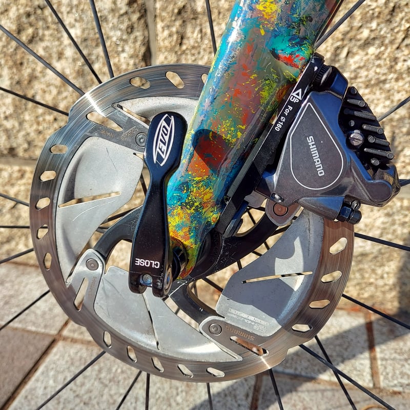 60万円分☆ディスクロードバイク☆クロモリフレームNYデザイナー