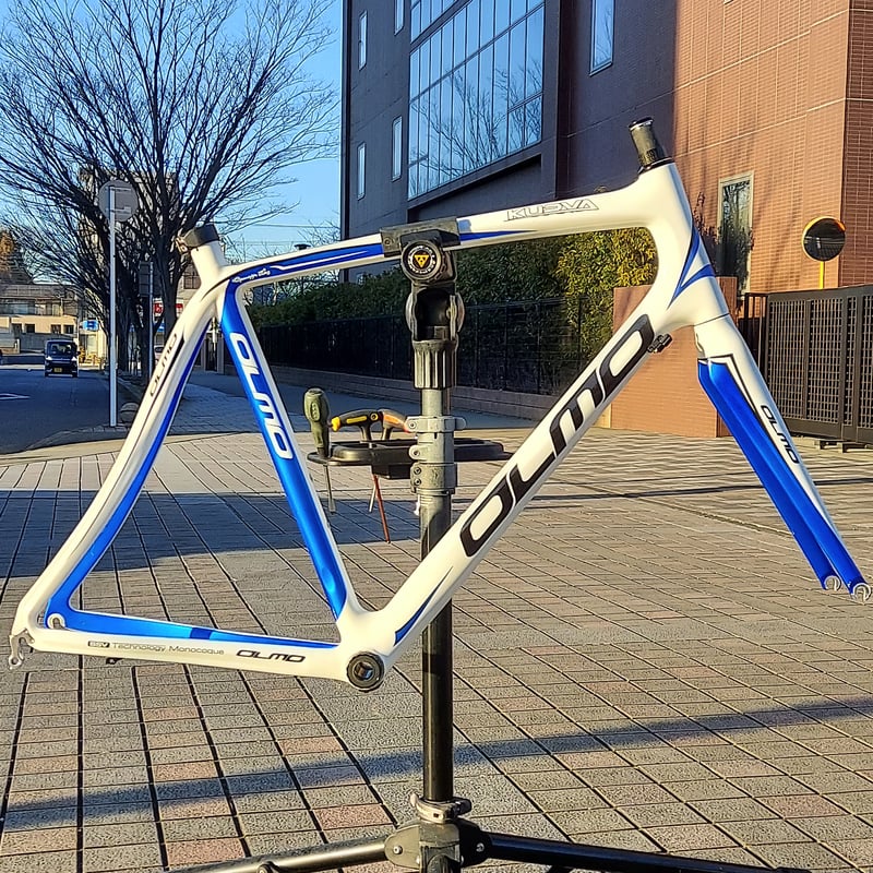 イタリア老舗ブランドOLMO🇮🇹カーボンロードバイクフレームXXLサイズ