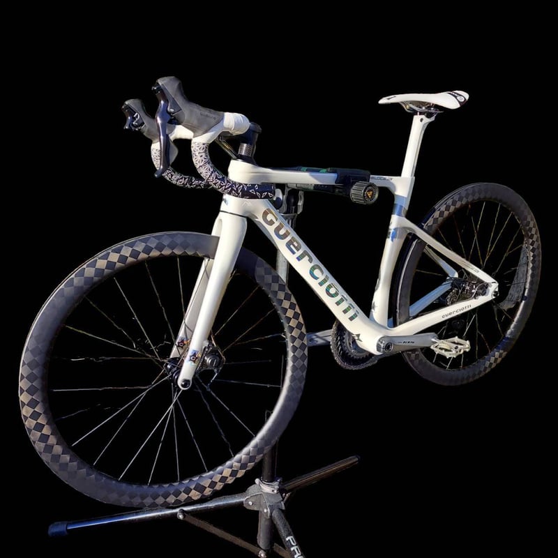 1点物⭐新品ディスクロードバイク用のカーボンホイール前後セット 1点物⭐新品ディスクロードバイク用のカーボンホイール前後セット