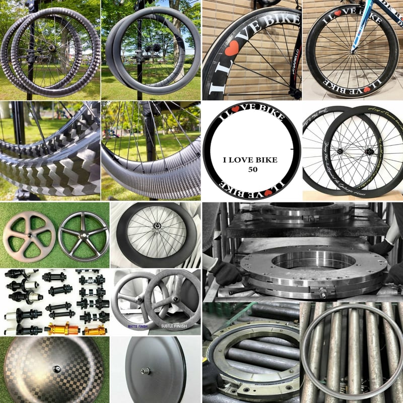 1点物⭐新品ディスクロードバイク用のカーボンホイール前後 1点物⭐新品ディスクロードバイク用のカーボンホイール前後