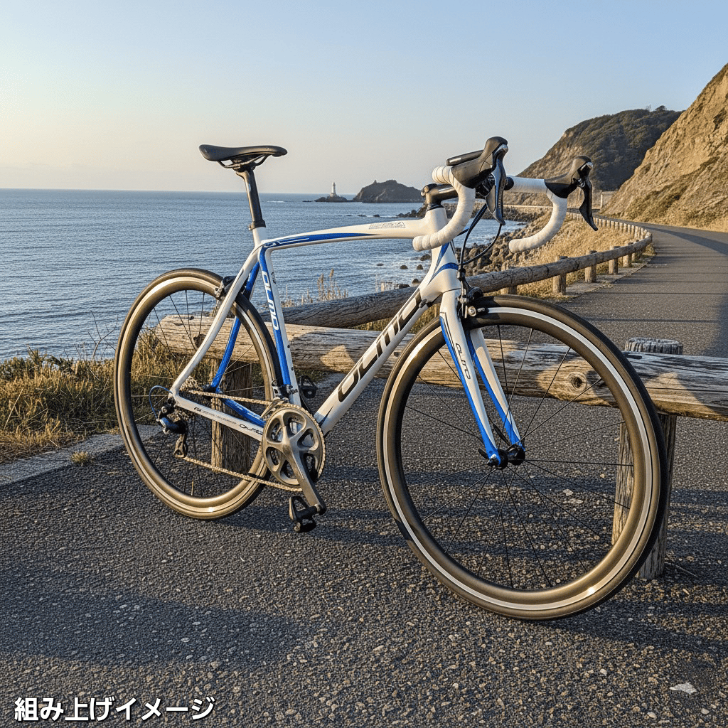 イタリア老舗ブランドOLMO🇮🇹カーボンロードバイクフレームXXLサイズ