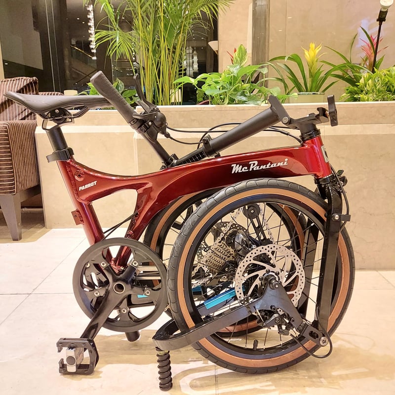 18万円新品Birdy型 折りたたみフォールディングバイク自転車 | Air