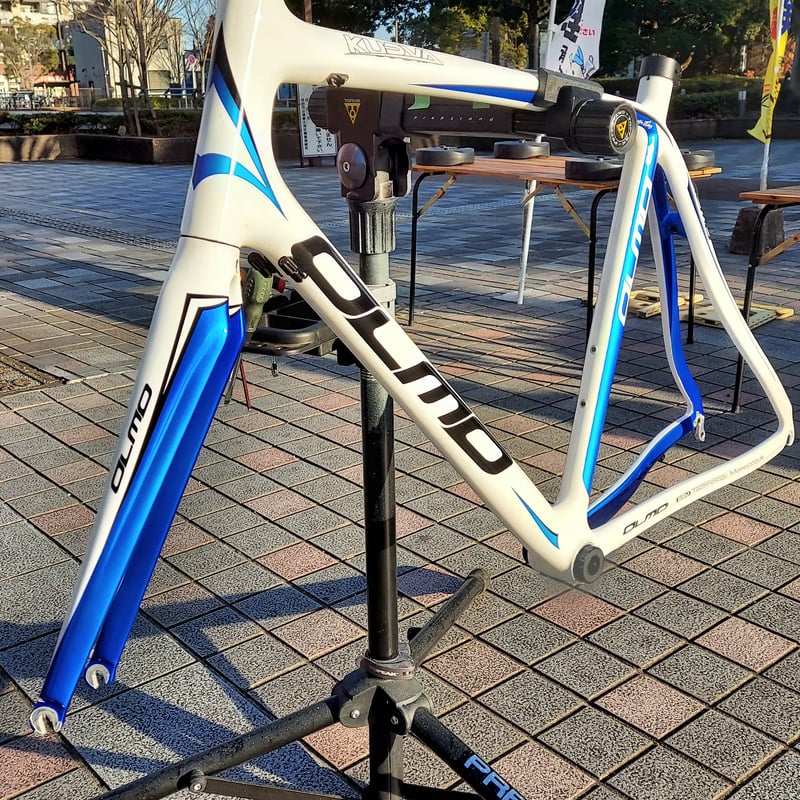 イタリア老舗ブランドOLMO🇮🇹カーボンロードバイクフレームXXLサイズ