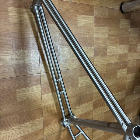新品【希少】台湾巨匠ハンドメイド ツインチューブ クロモリピスト 