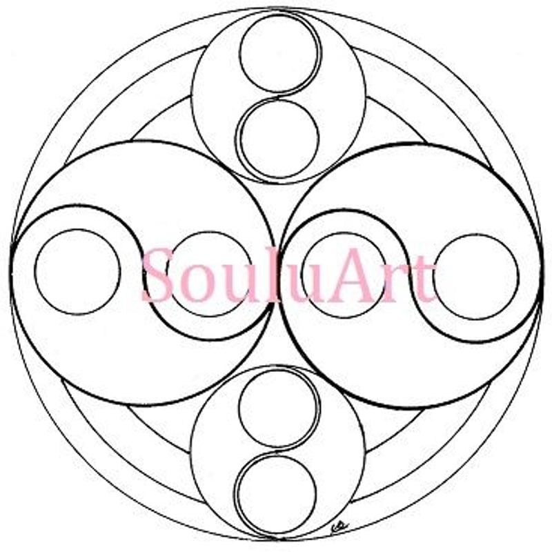 絵画　マンダラ　チャクラ チャクラサンヴァラ|12世紀マンダラ - ROSSO GRAFICO