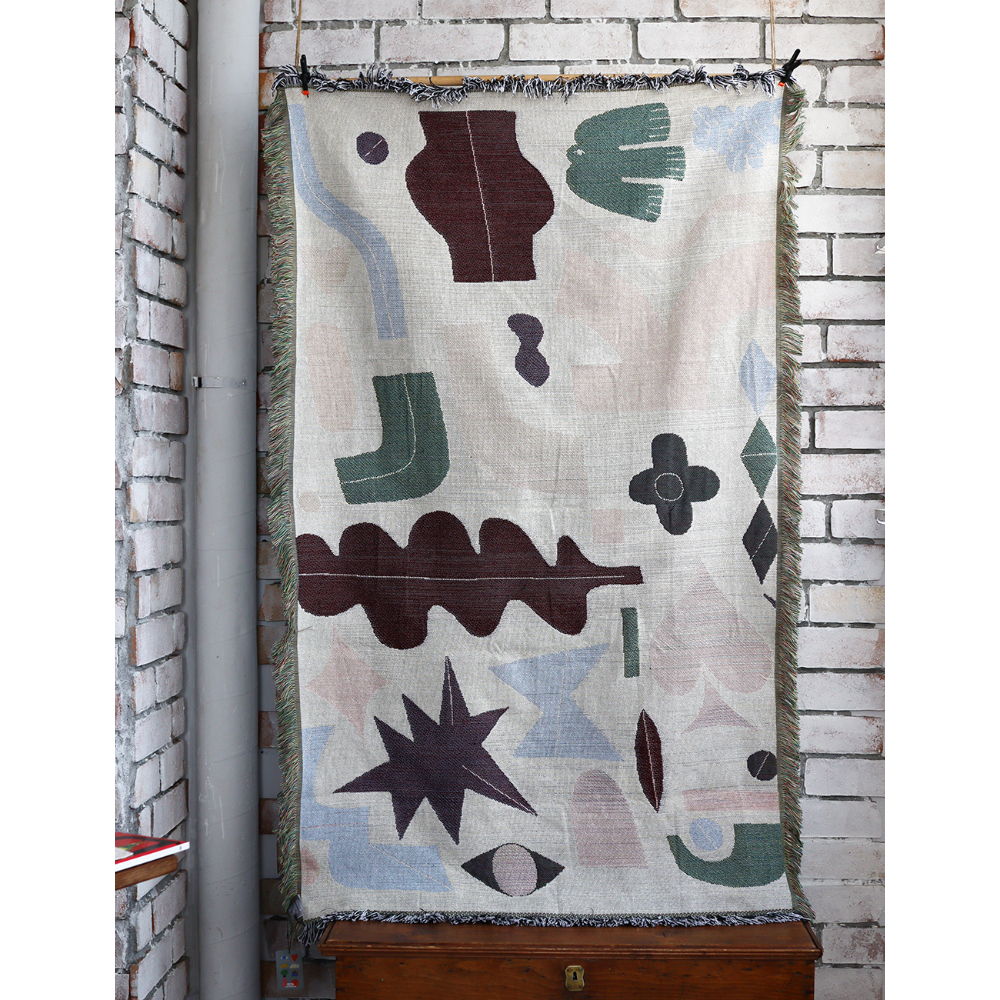 Olya Tapestry rug Bird/タペストリーラグ153cm×90cm | pic