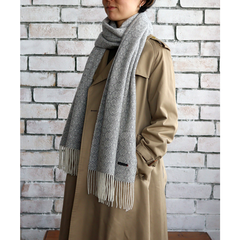 新品　カシミヤマフラー　クリッククラシック hayashiguchi_cs0077mr