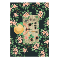 POLKA PAPER ポストカード ”APPLE ORCHARD”