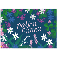 POLKA PAPER paljon onnea ポストカード