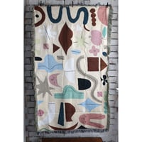 Olya Tapestry rug Rabbit /タペストリーラグ153cm×90cm