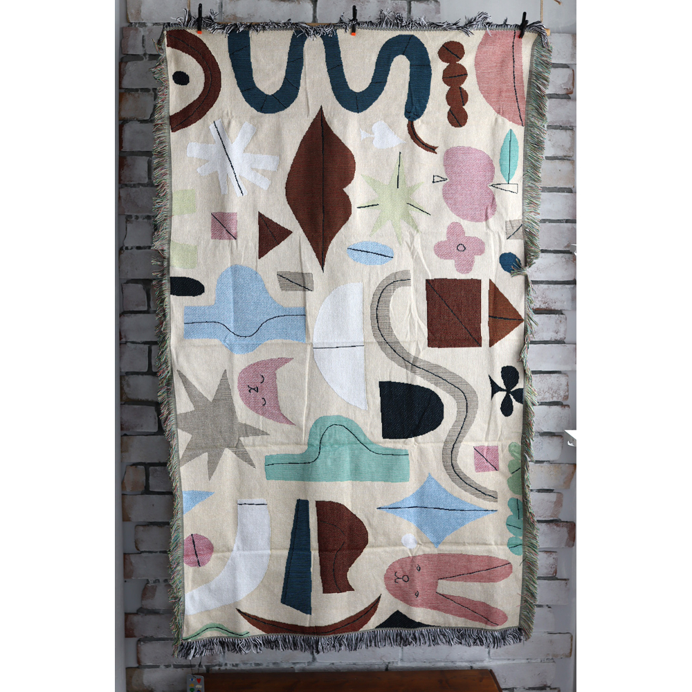 Olya Tapestry rug Rabbit /タペストリーラグ153cm×90cm |