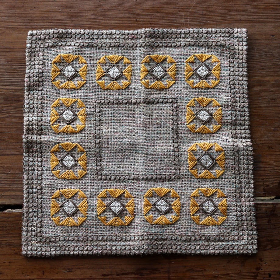 vinatge retro embroidery cloth[lin240603] pic...