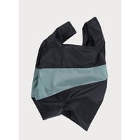 SUSAN BIJL スーザン ベル エコバッグL /The New Shopping Bag/Black & Grey