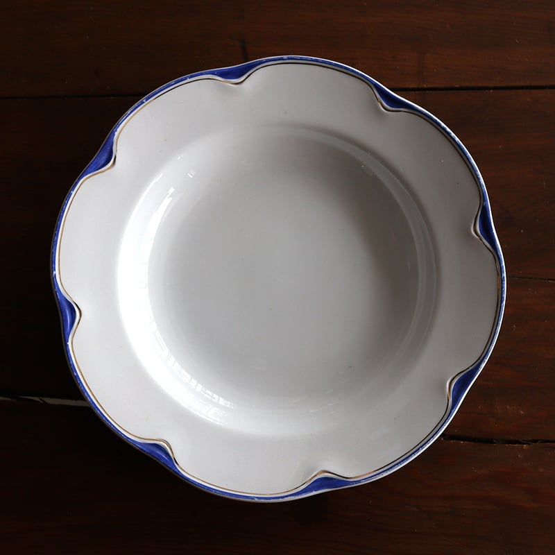 Vintage OLD ARABIA PEKKA S DEEP plate E[pot2504