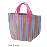 Lila& Fleur Daily Tote Bag/ sax×pink