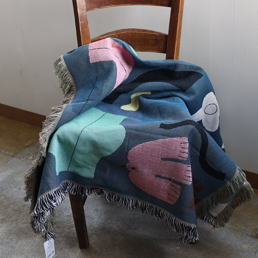 Olya Tapestry rug Bird/タペストリーラグ153cm×90cm | pic