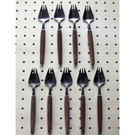 レア❖北欧ヴィンテージ Lundtofte カトラリー ナイフ フォーク セット Lundtofte/ルンドトフテ スプーン・フォーク・ナイフ(3本セット) Opus