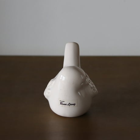 Vintage Rosa Ljung/小鳥ホワイト/ローサユング/pot260102