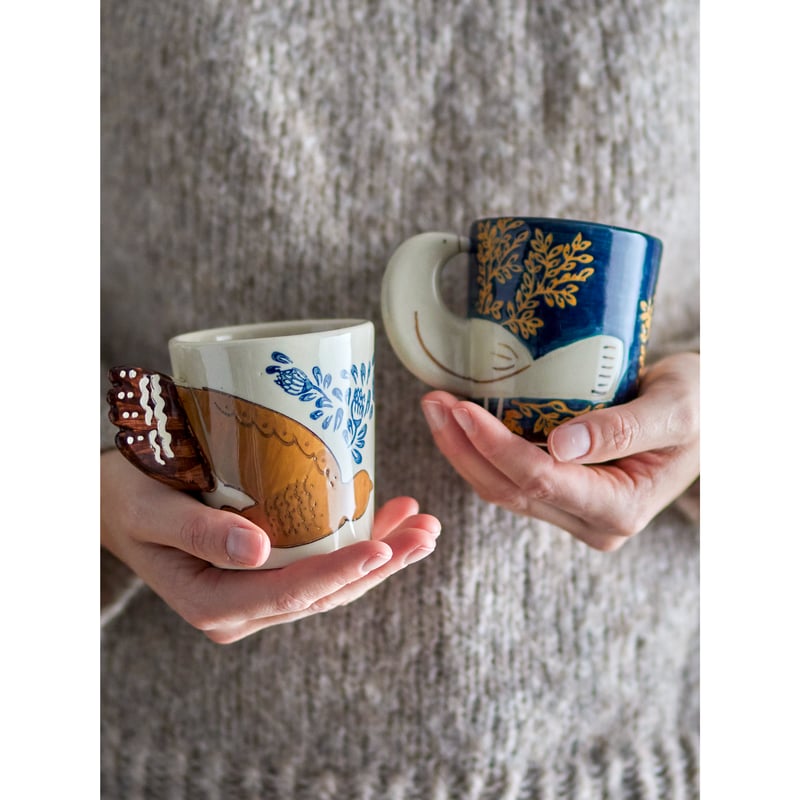 Bloomingville ブルーミングヴィル MUG CUP /ナチュラル | piccol