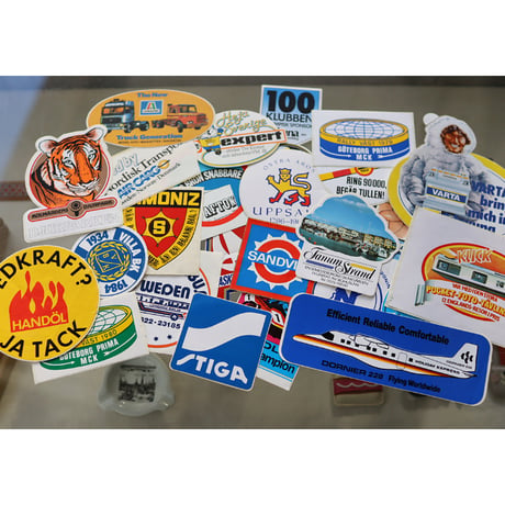 Vintage sticker AFTON /st2609