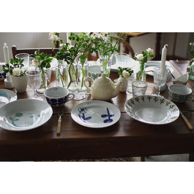 ミナ ペルホネン BLUE FLOWER スープカップ | piccolina ミナ ペルホネン BLUE FLOWER スープカップ | piccolina