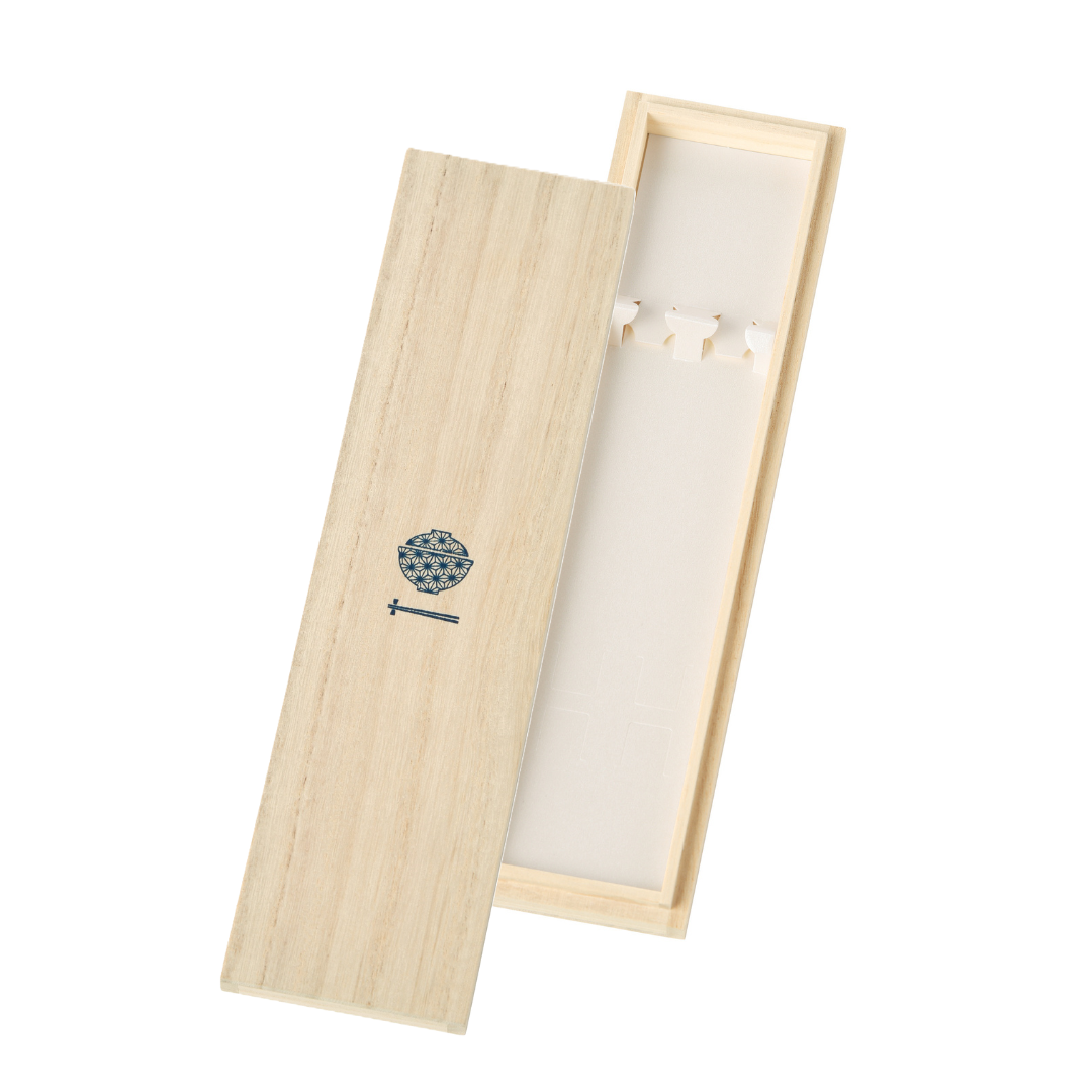 桐箱ギフト箱（1膳用・2膳用） | お箸のカワイウェブストア