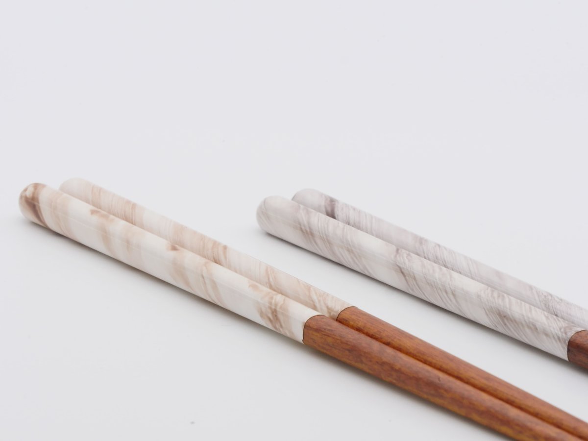 アルミプランツ箸置き揃え ルッコラ | お箸のカワイウェブストア