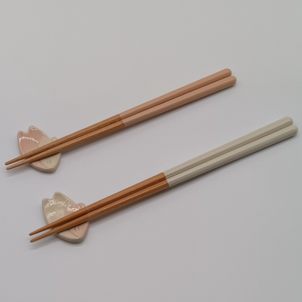 SAKURA織箸置き揃え | お箸のカワイウェブストア